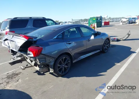 2020 Honda Civic Sport from USA, damaged, VIN 19XFC2F88LE013455